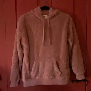 Pink Fuzzy Sweater